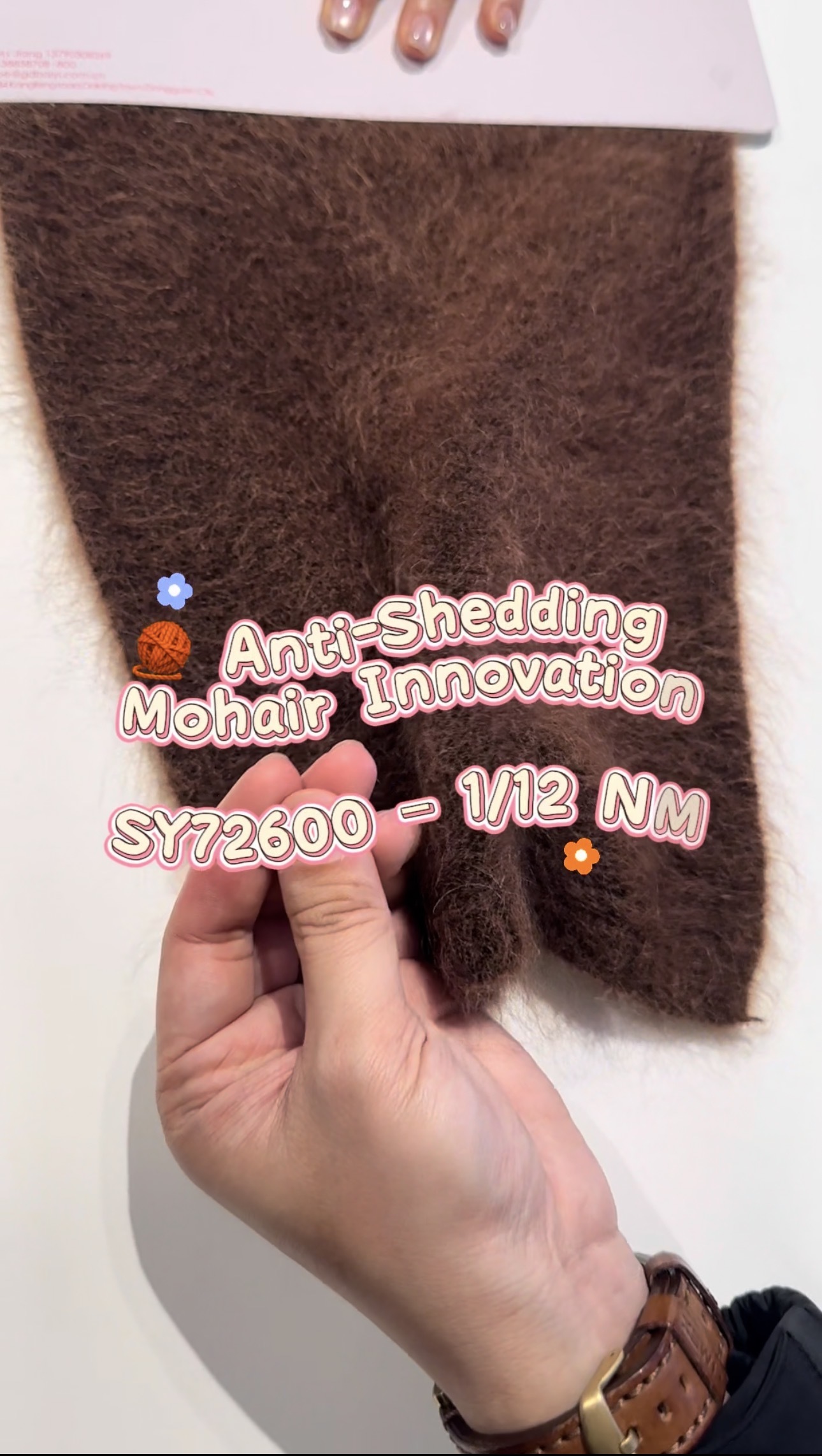 Laatste bedrijfscasus over Anti-verlies Mohair Innovation SY72600 – 1/12 NM