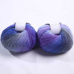 Durable Washable Wool Cotton Blend Yarn , Anti Fouling Cotton Mix Yarn